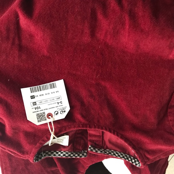 Zara baby girl corduroy jumpsuit - Picture 7 of 7